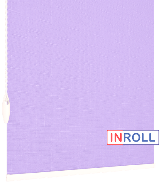Ролета тканевая INROLL Есо-Mini Plus 90х165 см Len Лавандовый 7438 - Фото 4 Ролета тканевая INROLL Есо-Mini Plus 90х165 см Len Лавандовый 7438 - изображение 4