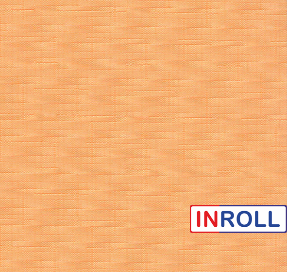 Ролета тканевая INROLL Есо-Mini Plus 105х165 см Len Персиковый 2071 - изображение 5