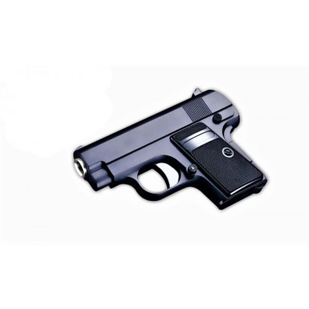 Детский пистолет на пульках "Кольта 25 мини" Galaxy G9 Металл черный - изображение 1