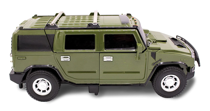 Робот трансформер машина на радіокеруванні Morph warrior Green Hummer автобот, зі світловими та звуковими ефектами - Фото 8 Робот трансформер машина на радіокеруванні Morph warrior Green Hummer автобот, зі світловими та звуковими ефектами - зображення 8