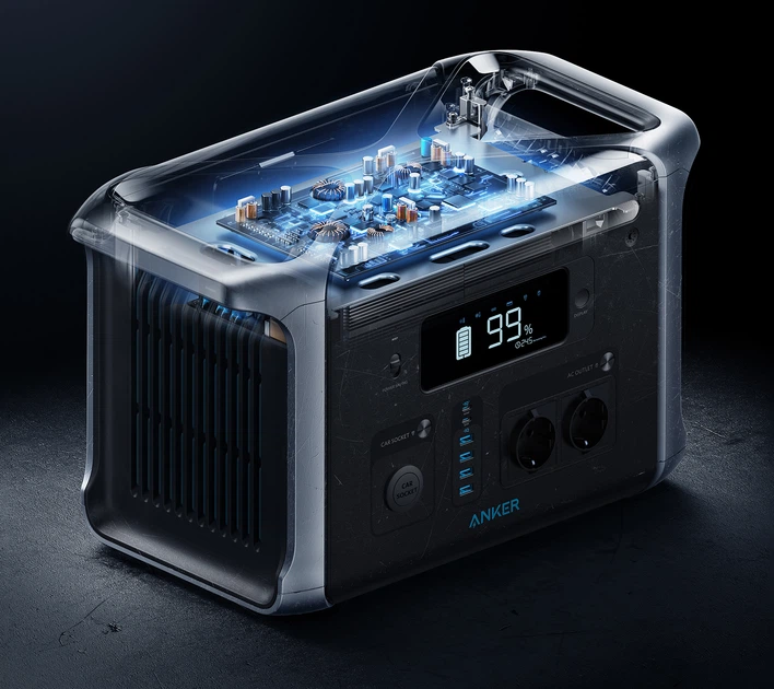 Зарядная станция Anker PowerHouse 757 / 1828 Вт / 1229 Вт⋅ч