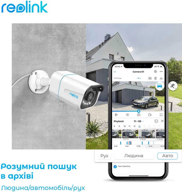 IP камера Reolink RLC-811A – фото, отзывы, характеристики в