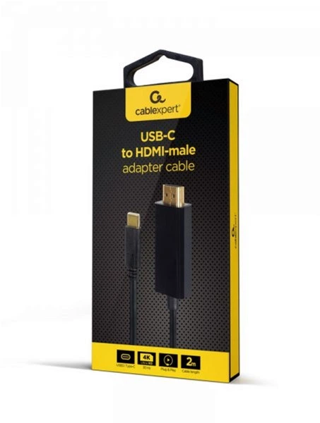 Kabel Cablexpert USB-C na HDMI (A-CM-HDMIM-02) - obraz 2