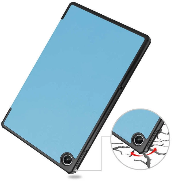 Чехол для планшета BeCover Smart Case для Lenovo Tab M10 Plus TB-125F (3rd Gen)/K10 Pro TB-226 10.61" Light Blue (BC_708310) - Фото 4 Чехол для планшета BeCover Smart Case для Lenovo Tab M10 Plus TB-125F (3rd Gen)/K10 Pro TB-226 10.61" Light Blue (BC_708310) - изображение 4