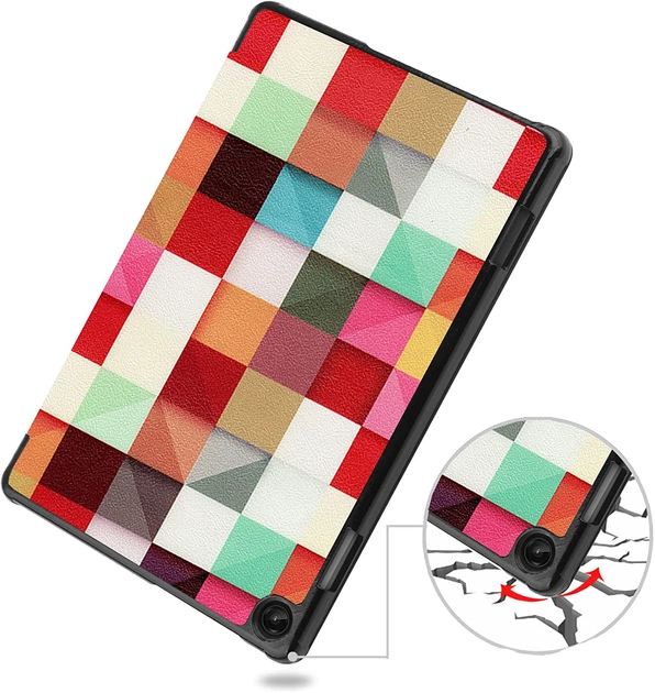 Чехол для планшета BeCover Smart Case для Lenovo Tab M10 Plus TB-125F (3rd Gen)/K10 Pro TB-226 10.61" Square (BC_708319) - изображение 5
