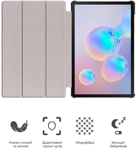 Чехол для планшета BeCover Smart Case для Samsung Galaxy Tab S6 Lite 10.4 P610/P613/P615/P619 Good Night (BC_708327) - изображение 5