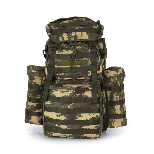 Тактический водонепроницаемый улучшенный военный рюкзак для военных на 85+10 литров - изображение 2