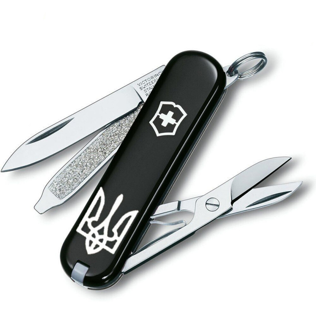 Складной нож Victorinox CLASSIC SD UKRAINE 0.6223.3_T0010r - изображение 1