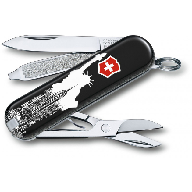 Складаний ніж Victorinox Classic LE New York 0.6223.L1803 - зображення 1