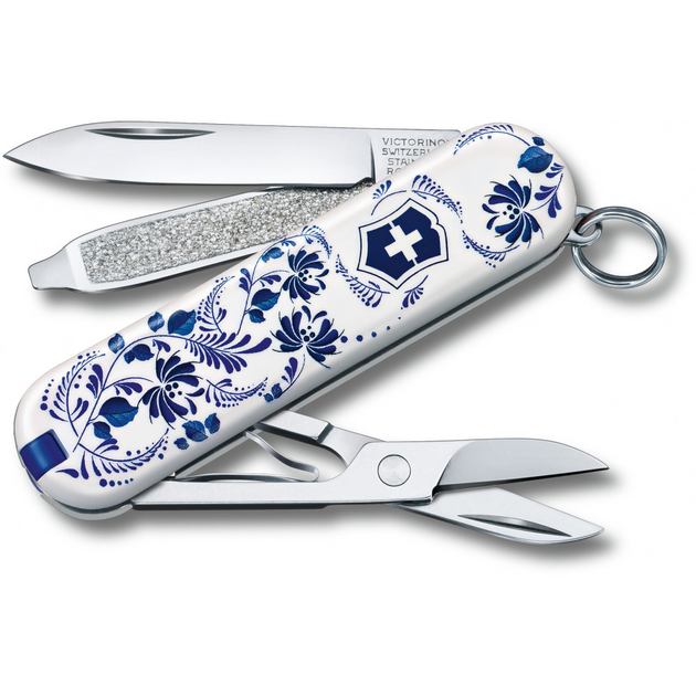 Складаний ніж Victorinox CLASSIC LE Porcelain Elegance 0.6223.L2110 - зображення 1