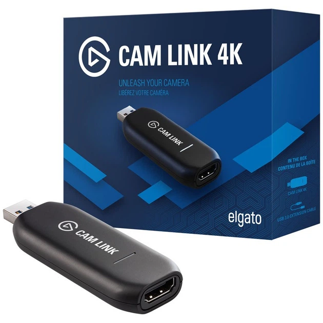Устройство видео захвата Elgato Cam Link 4K (10GAM9901) Черный