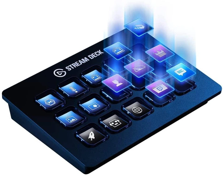 Контроллер для стриминга Elgato Stream Deck (10GAA9901) Черный USB