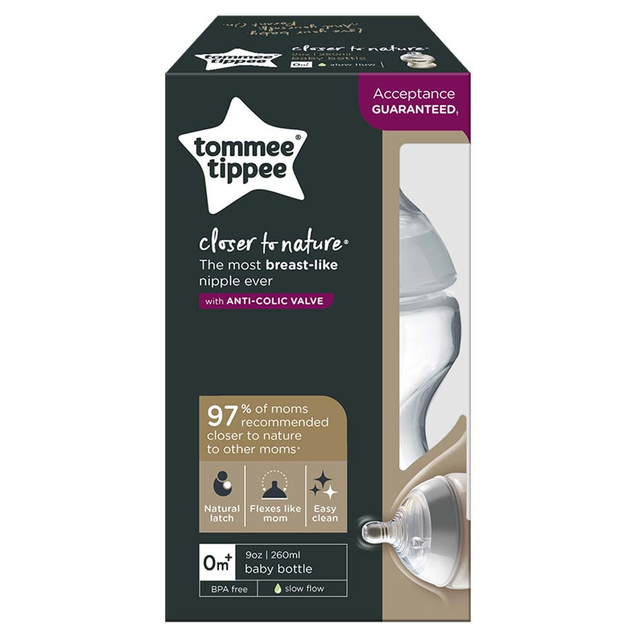 Пляшечка для годування Tommee Tippee Closer to Nature 260 мл (5010415225009) - зображення 4