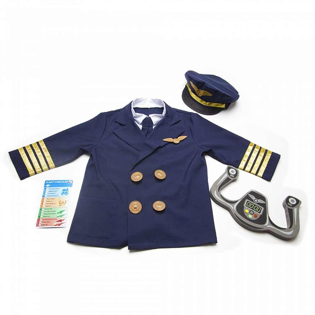 Карнавальный костюм пилота мальчика