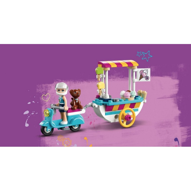 Lego friends ice cream hot sale cart