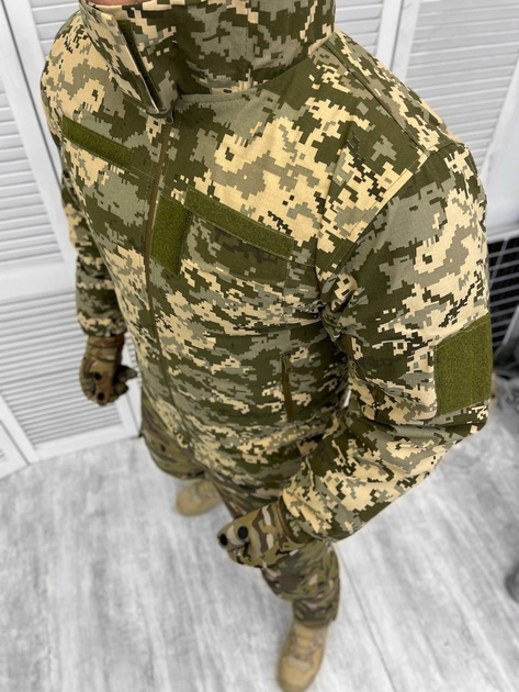 Тактична тепла зимова військова куртка - бушлат Ukr-Tac , Камуфляж: Піксель ЗСУ, Розмір: L - зображення 2