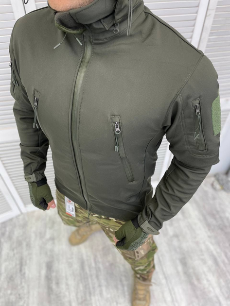 Тактическая теплая зимняя военная куртка Kord, Камуфляж: Олива, Размер: L - изображение 1