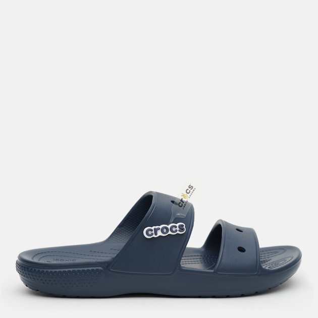 Акція на Чоловічі шльопанці для пляжу Crocs Classic Sandal 206761-410 M12 46-47 30 см Сині від Rozetka