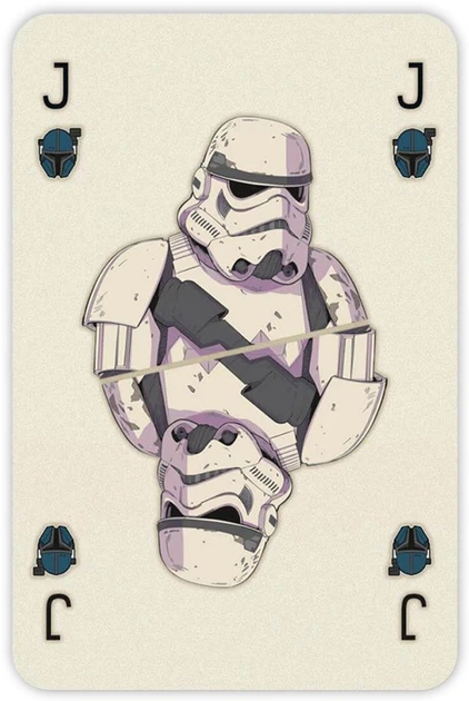 Гральні карти Winning Moves STAR WARS The Mandalorian (5036905043427) - зображення 5