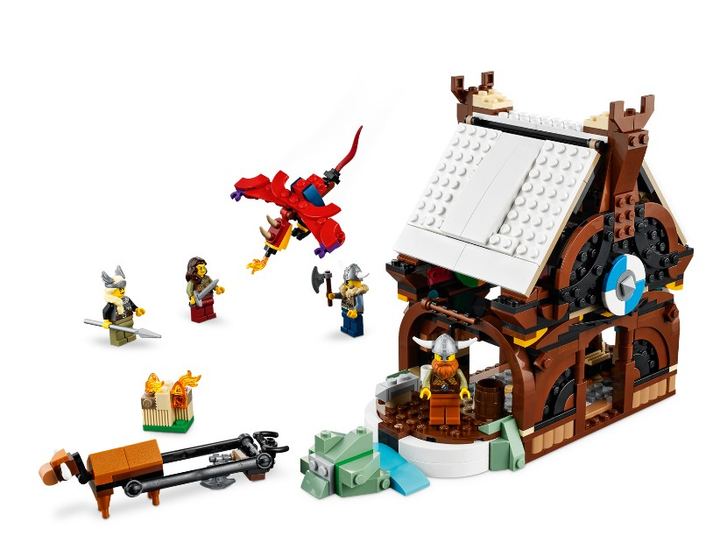 Конструктор Lego Creator 3-in-1 Корабль викингов и Змей
