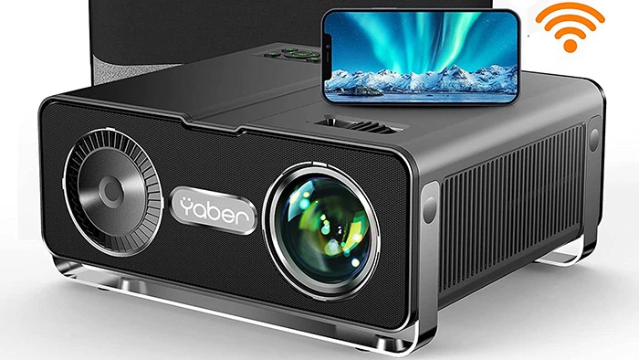 Yaber プロジェクター 1080P Projector V10 Мультимедійний домашній проектор Yaber V10 Full HD LED 9500 Лм Wi