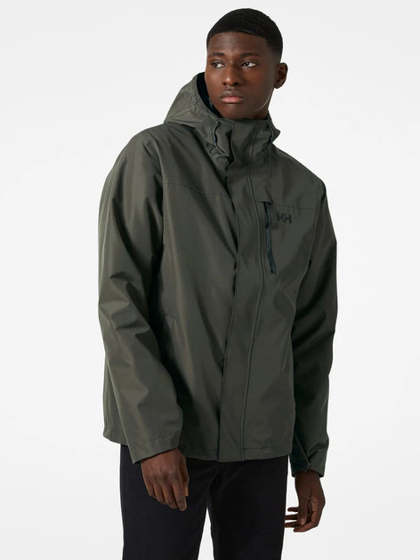 Ветровка мужская Helly Hansen Juell 3-In-1 Jacket 53679-482 2XL Зеленая ...