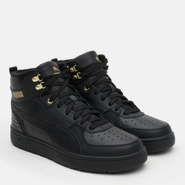 Puma black shop team gold