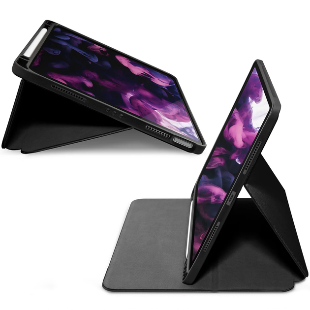 Чохол-книжка Laut Prestige Folio with Pencil Slot for iPad 10.9 2022, Black (L_IPD22_PR_BK) - Фото 5 Чохол-книжка Laut Prestige Folio with Pencil Slot for iPad 10.9 2022, Black (L_IPD22_PR_BK) - зображення 5