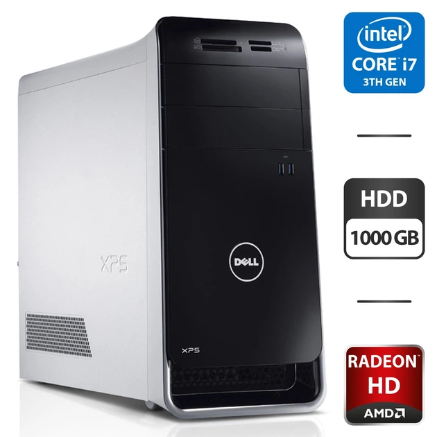 DELL XPS 8500です。Core i7 3770 Игровой ПК Dell XPS 8500 Tower / Core i7-3770 (4(8) ядра по 3.4