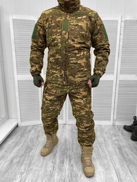 Тактична зимова військова форма Season -35 (Куртка + Штани) Мультикам Розмір XL - зображення 1