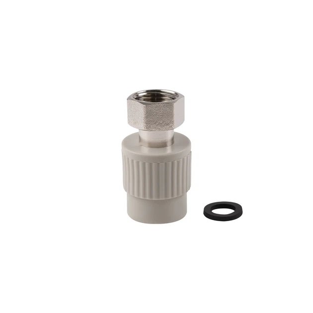 Муфта PPR Thermo Alliance с накидной гайкой 20х1/2" - изображение 3