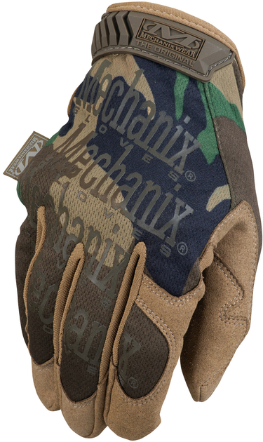 Рукавички тактичні Mechanix Wear The Original Gloves L Woodland Camo (2000980571413) - зображення 1