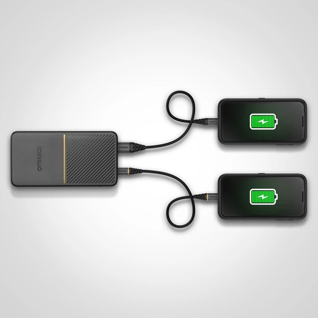 УМБ OtterBox 20000mAh USB-A/USB-C 18W USB-PD Black (46084) – фото