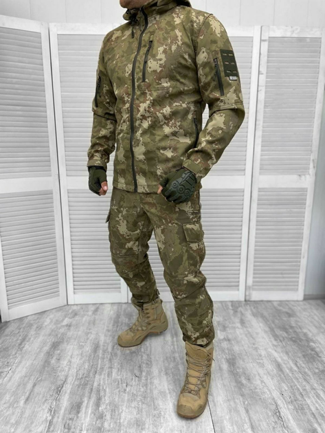 Тактичний костюм Soft Shell (зима) Multicam Elite L - зображення 1