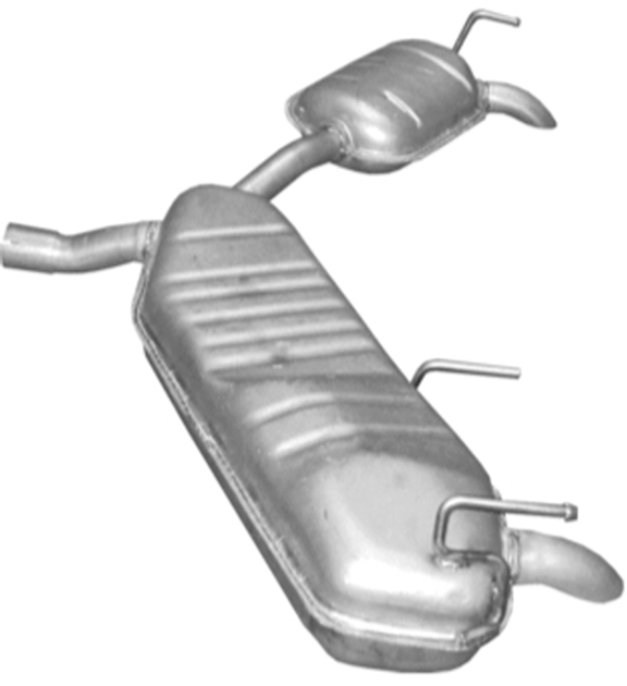 Глушитель POLMO Opel Vectra C/Opel Signum)2.0/2.2/3.0D/3.2 03 Polmostrow (17.68) (Polmo-17.68) - изображение 1