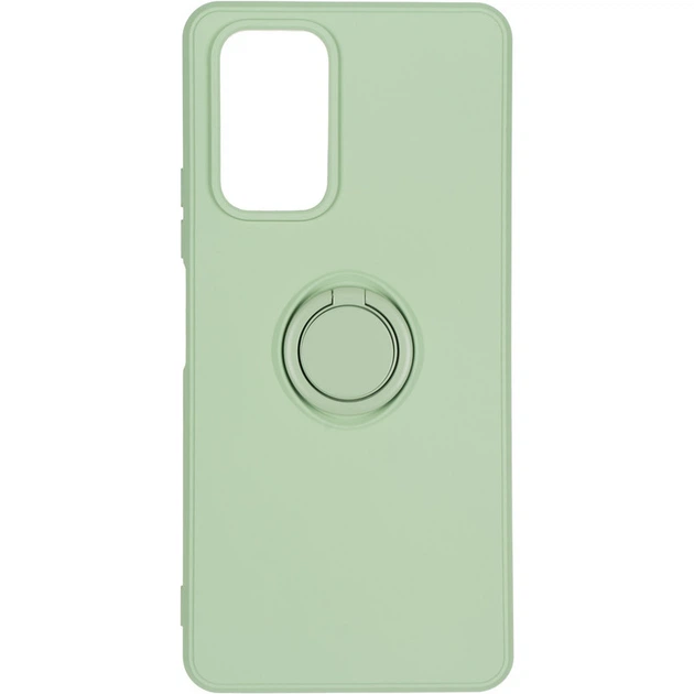 Чехол Fiji Holder Ring для Xiaomi Redmi Note 10 Pro бампер накладка с подставкой Green - изображение 2