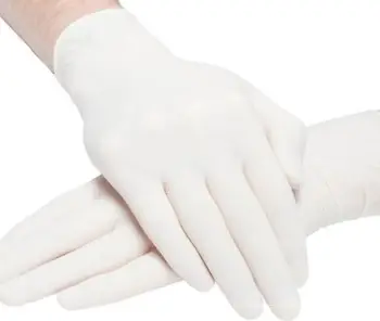 Перчатки хирургические латексные стерильные (с пудрой) Размер 7,5 - изображение 1