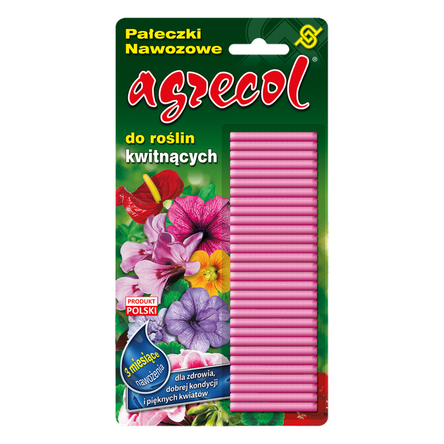 Удобрение в палочках для цветущих растений Agrecol 30 шт - Фото 2 Удобрение в палочках для цветущих растений Agrecol 30 шт - изображение 2