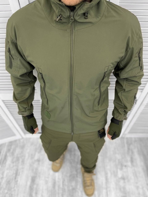 Костюм тактический (зима) Olive Soft Shell M - изображение 2