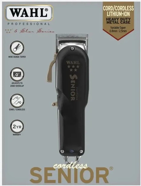 Машинка Barber Wahl Senior Cordless 5 Star – фото, отзывы