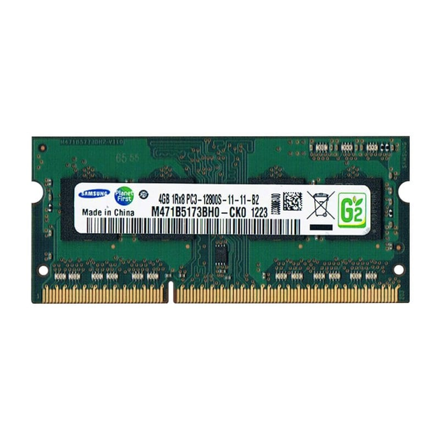 SODIMM DDR3 4Gb PC3-12800 1600MHz 1.5V Samsung M471B5173BH0-CK0 – фото ...