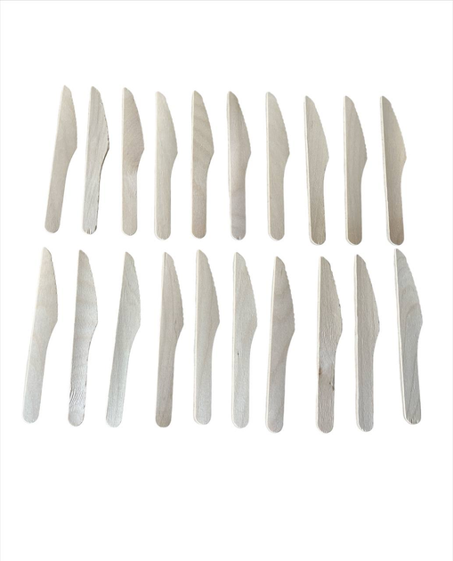 Набор деревянных ножей LIDL 17 х 5 см LIDL коричневый L6-10003 - изображение 1
