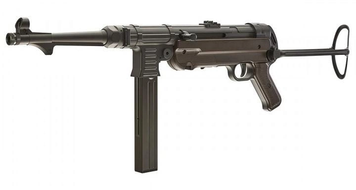 Пневматичний пістолет-кулемет Umarex Legends MP40 Blowback Full Auto - зображення 1