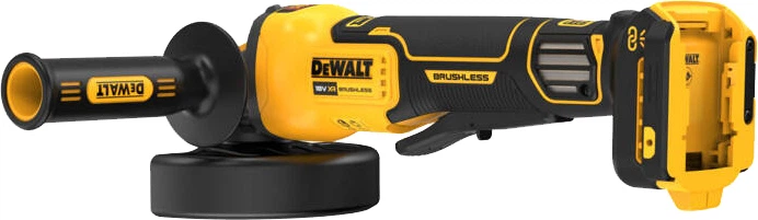 Шліфмашина кутова акумуляторна безщіткова DeWalt DCG416VSN без акумулятора та зарядного пристрою (5035048791493) - зображення 3