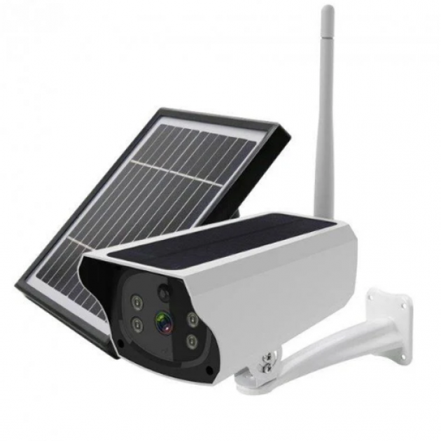 IP камера WiFi Y4P 2Мп 4G Sim с удаленным доступом уличная с солнечной ...