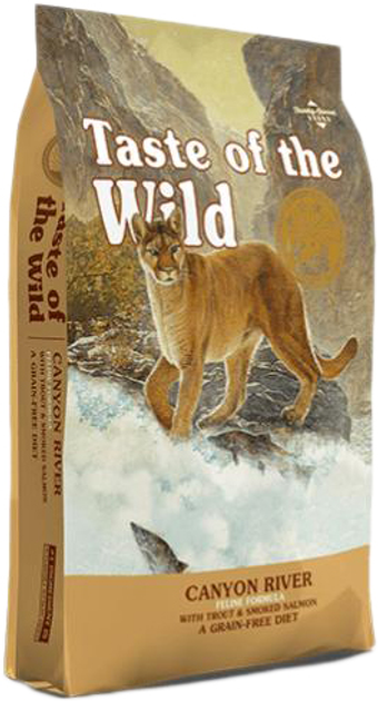 Корм для кошек Taste of the Wild Canyon River Feline 2 кг (2594-HT18 ...