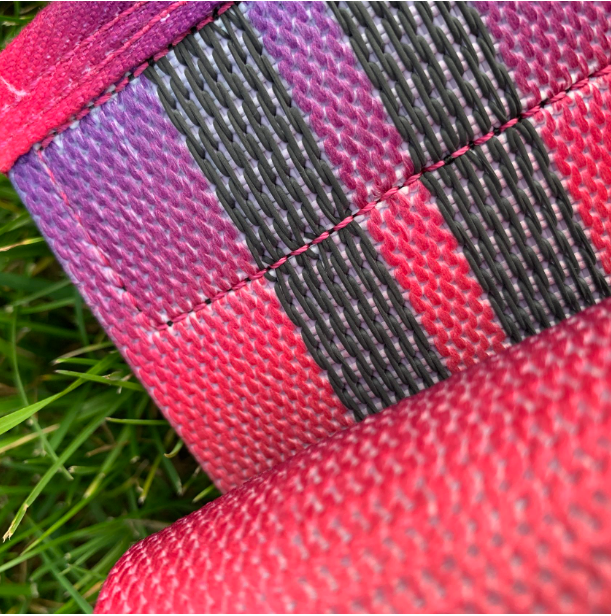 Тканинна гумка для фітнесу U-Powex Pro Pink, регульована, 30-45 см (1912204201) - зображення 4