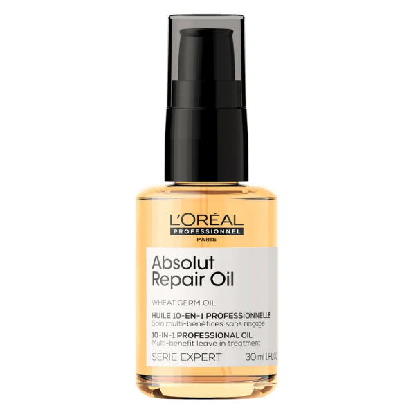 Олійка відновлююча для пошкодженого волосся Loreal Professionnel Absolut Repair Oil 30 мл - Фото 1 Олійка відновлююча для пошкодженого волосся Loreal Professionnel Absolut Repair Oil 30 мл - зображення 1