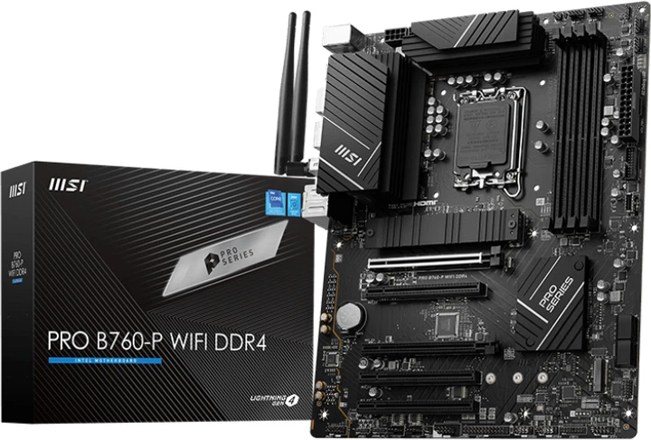 Płyta główna MSI PRO B760-P Wi-Fi DDR4 (s1700, Intel B760, PCI-Ex16) - obraz 5