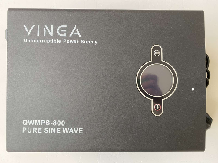 Источник бесперебойного питания Vinga QWMPS-800 (500Вт) 12 В с ...